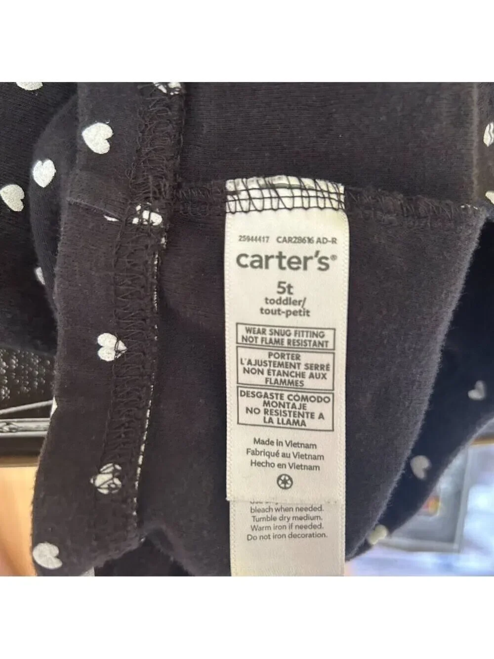Carters Girls Leggings Size 5T